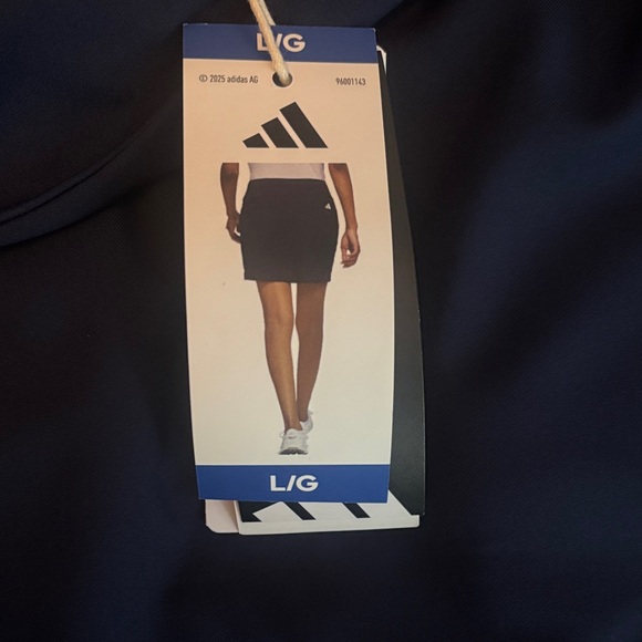 Navy Blue Skort with Adidas Logo- Large - Picture 6 of 8